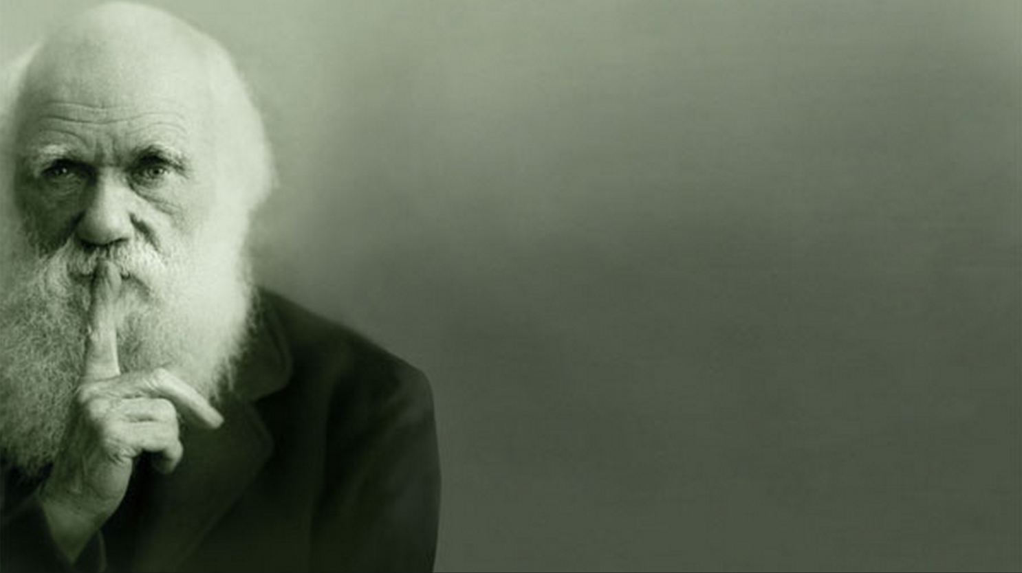 Charles Darwin pide silencio